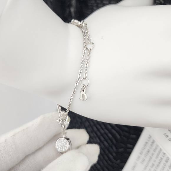 ‼️SOLD‼️ Auth Dior Apple 🍎 Silver Bracelet - Picture 7 of 7